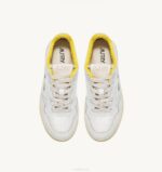 נשים Autry נעלי ספורט נמוכות מדליסטיות באפקט ספוג ודרקון צהובVJ4H247 - Image 5