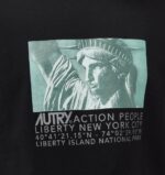 נשים Autry סווטשירט לוגו liberty photo שחורVJ4H301 - Image 4