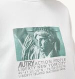 נשים Autry סווטשירט צילום liberty לבןVJ4H299 - Image 4